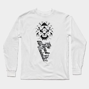 My Head Is an Animal Long Sleeve T-Shirt